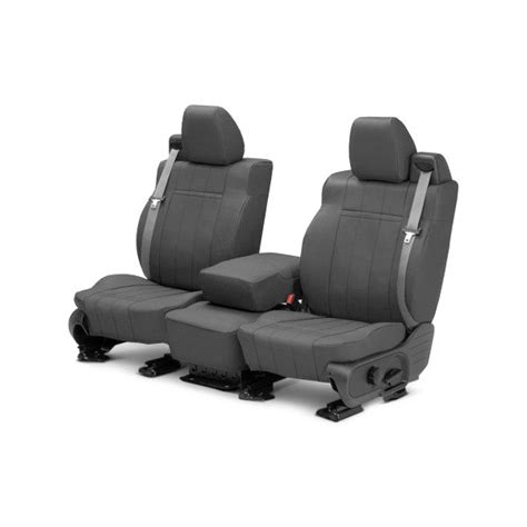 Leather 1st Row Seat Cover 40 20 40 Split Bench Seat Caltrend Fd410 03ld Ebay