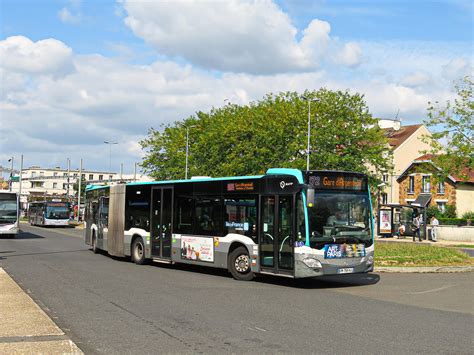 Ratp Mercedes Citaro G C N Sur La Ligne Flickr