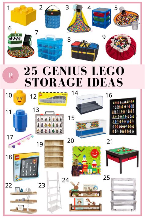 19 Genius Lego Storage and Display Ideas - Paisley & Sparrow