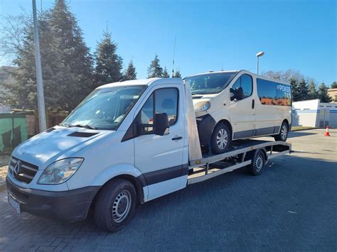 Autolaweta Laweta Mercedes Sprinter 5metrow Najazd 1450kg Ladownosci