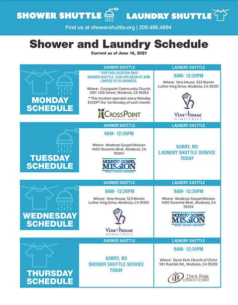 Schedule Soul Showers