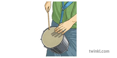 repinique drum Illustration - Twinkl