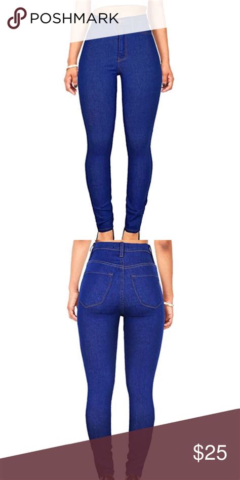 Vibrant High Waisted Skinny Jeans Vibrant High Waisted Skinny Jeans In