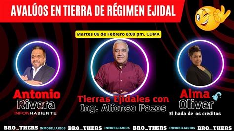 Conoce Cómo son Los Avalúos en Tierras Ejidales YouTube