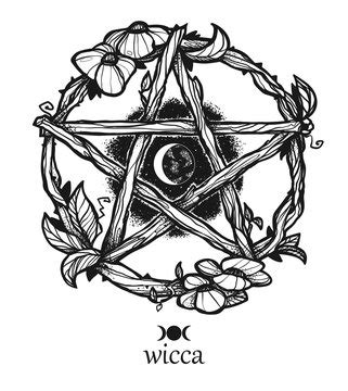 Wiccan Pentagram Tattoo