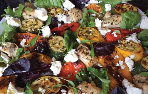 Warm Chicken Salad with Feta Recipe | Recipes from Ocado