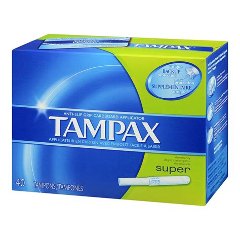 Tampax Super Absorbent Tampons Stongs Market