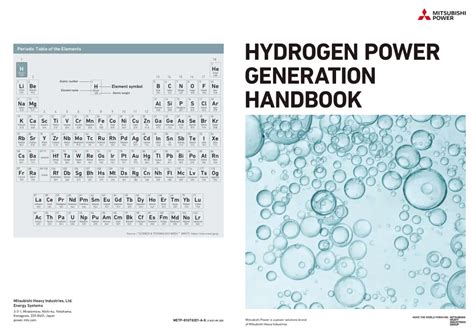 Hydrogen Power Generation Handbook - AquaEnergy Expo Knowledge Hub