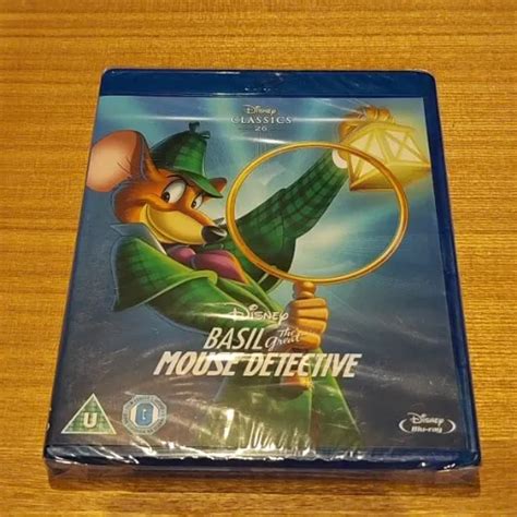 NEW SEALED WALT DISNEY CLASSICS Basil The Great Mouse Detective BLU