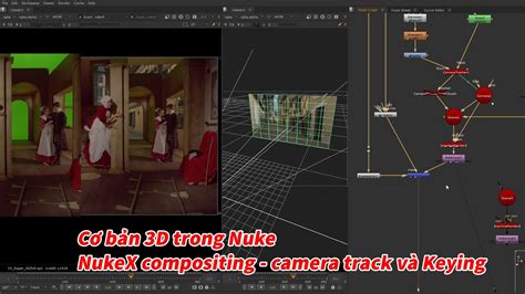 Cơ Bản 3d Trong Nuke Và Thay Bối Cảnh Bằng Camera Tracking Basic Nuke