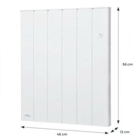 Radiateur CONCORDE Arkadi Plus 1000 watts a véritable inertie