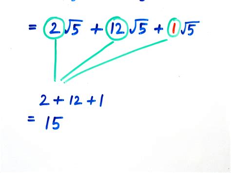 How To Add Square Roots 9 Steps Wikihow