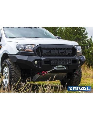 Parachoques Delantero Aluminio Sin Faros Ford Ranger Px Rival