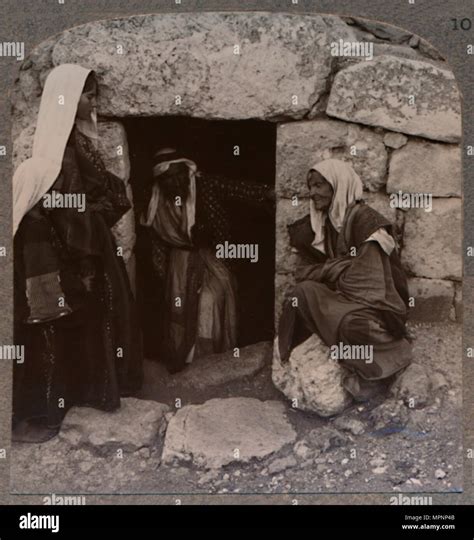 'The Tomb of Lazarus, Bethany', c1900. Artist: Unknown Stock Photo - Alamy