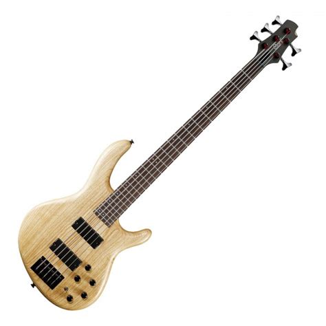 Cort Action DLX V AS Bass Open Pore Natural Na Gear4Music