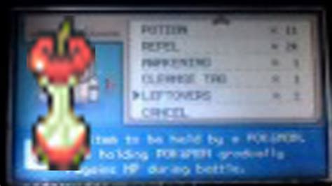 How To Get Leftovers In Pokemon Leafgreen Firered Youtube