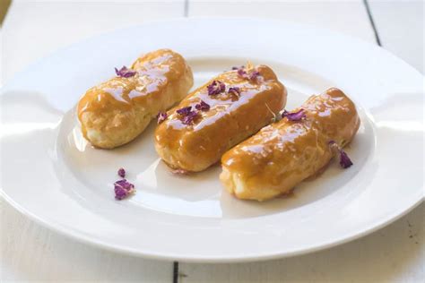 Salted Caramel Eclairs The Little Ferraro Kitchen