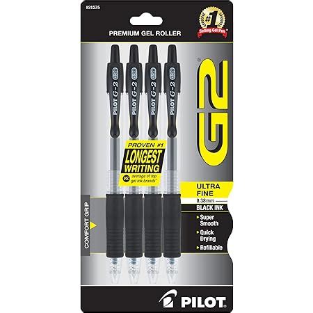 Pilot G Bol Grafos Retr Ctiles Con Tinta De Gel Y Punta Ultrafina