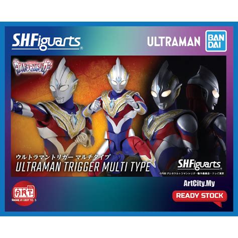 READY STOCK Bandai S H Figuarts SHF Ultraman Trigger Multi Type