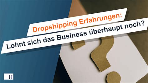 Dropshipping Erfahrungen Ist Dropshipping Profitabel