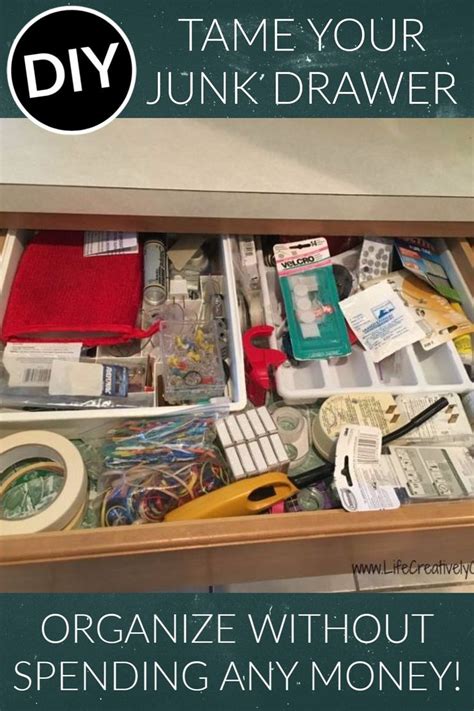 Free Custom Junk Drawer Organization Junk Drawer Organizing Junk