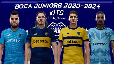 Ca Boca Juniors New Season Kits Pes Sider Pes