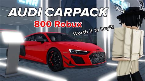 Buying Audi Carpack Worth 800 Robux Driving Empire Roblox YouTube