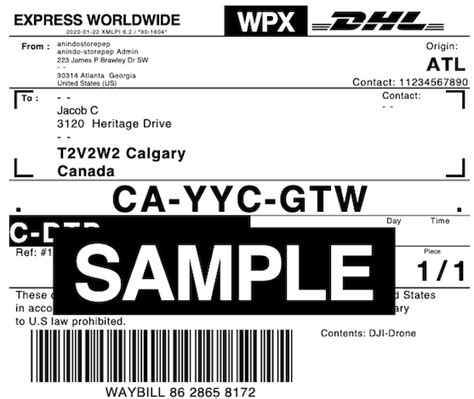 Dhl Express Shipping Pluginhive