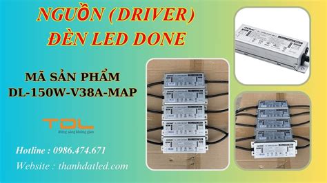 Nguồn DONE 150W DL 150W V38A MAP Linh Kiện Đèn Đường Đèn Pha Đèn