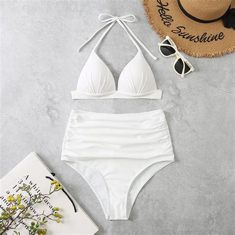 Snowsong Swim Suits Bikini Sets Womens Swimsuit Piece Split Bathing