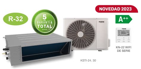 AC Conductos Kosner Inverter PLUS CUBE EVO R 32Wifi KSTi 24 71 CD R 32