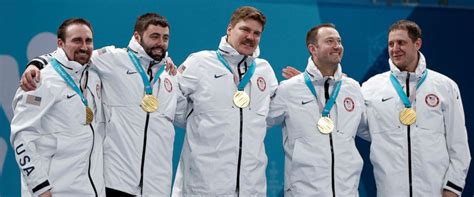 The U.S. Curling Team Wins The Gold Medal