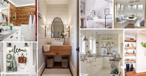 Awesome Rustic Shiplap Decor Ideas To Add More Farmhouse Style To