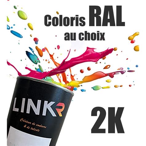 Peinture Ral 2k brillant direct en aérosol 400ml Standox