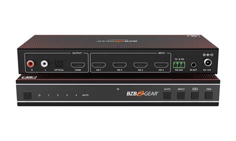 BZBGEAR BG UHD MVS41A HDMI Multiviewers AVProSupply