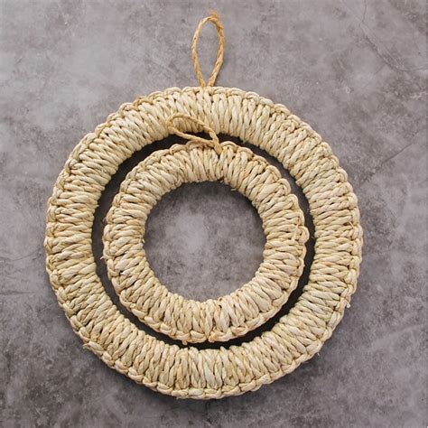 Natural Fibre Woven Mats Corn Husk Bulrush Rattan Reed Etsy