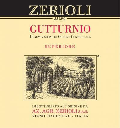 Gutturnio Superiore Doc Still Wine Zerioli Zerioli Red Wines Doc