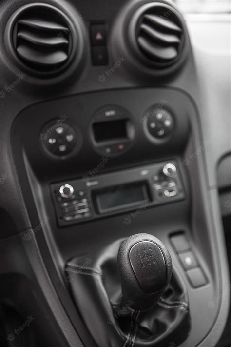 Premium Photo | View of the manual gearbox