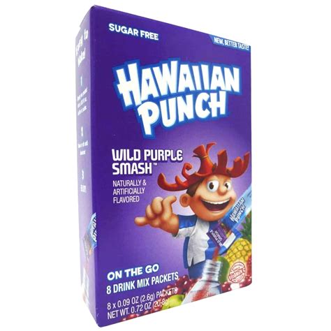 Hawaiian Punch Singles To Go Wild Purple Smash 20g Sweet Genie