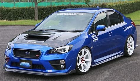 Carspeed Charge Speed Style Carbon Lower Lip Kit Subaru Wrx My15 My16