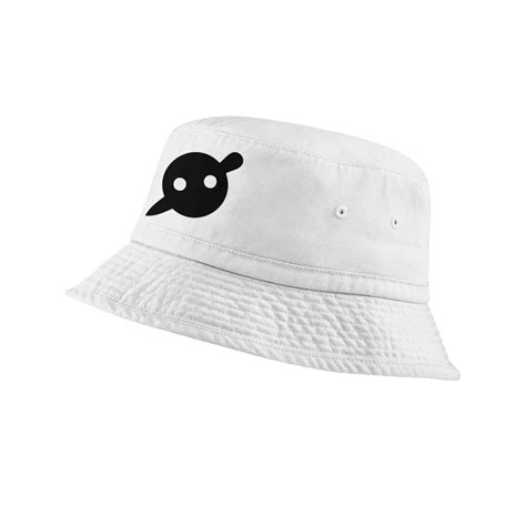 Logo Bucket Hat (White) | Knife Party