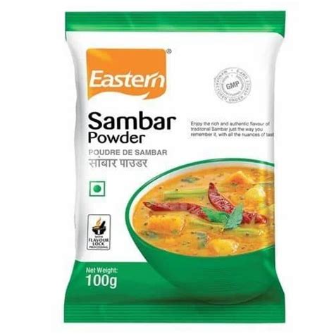 Eastern Sambar Masala Powder Pack Of 10 100 Gm At Rs 350 Kg Sambar