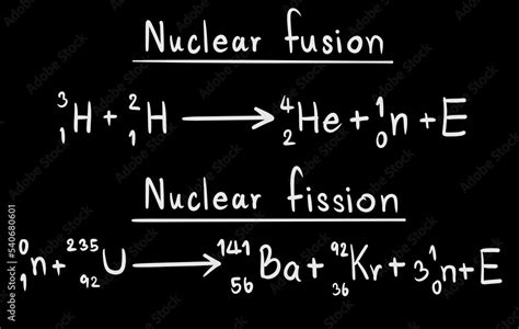 nuclear fusion equation