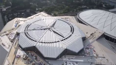 Heres How The One Of A Kind Retractable Roof Works At The Falcons New