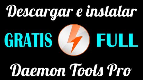 Descargar Daemon Tools Pro Advanced FULL GRATIS Español Fácil y