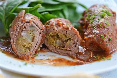 BEST Beef Braciole without Egg or Raisins | Italian Rolled Beef