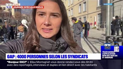 Gr Ve Du Janvier Manifestants Selon Les Syndicats Gap