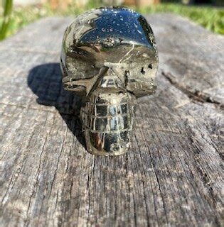 Pyrite Skull — black market minerals