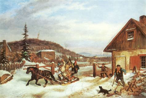 Cornelius Krieghoff The Toll Gate 1859 Canadian Art Winnipeg Art