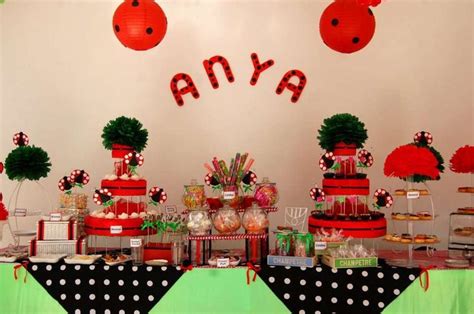 Ladybug Birthday Party Ideas | Photo 20 of 30 | Ladybug birthday party ...